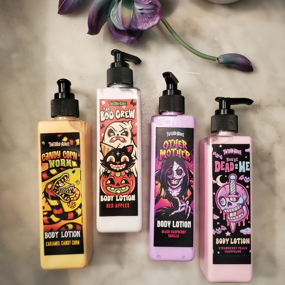 Twisted Allure Lotion (Candy Corn Worm, Dead to Me, Boo Crew or Other Mother - Picture 2 of 5